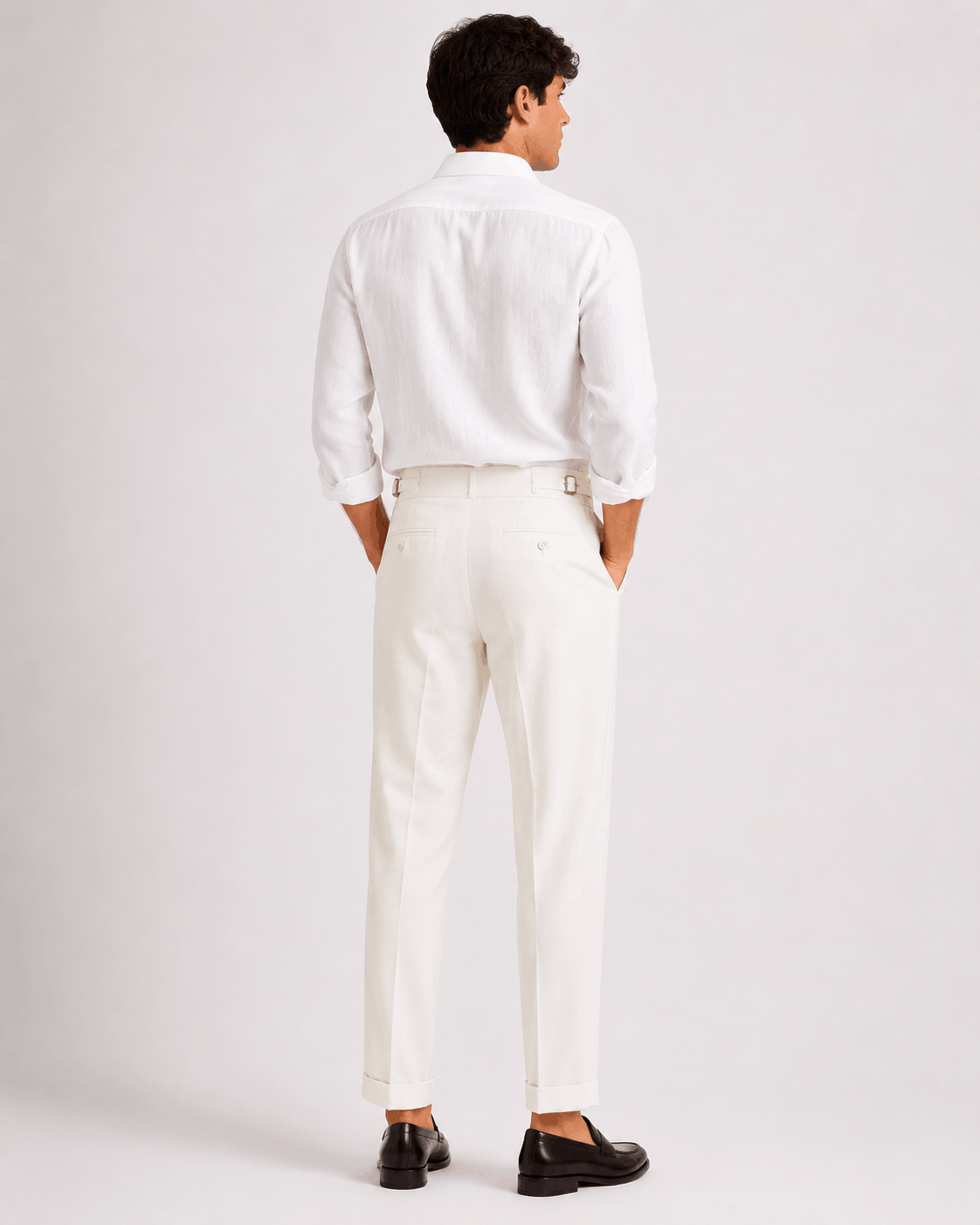 Kuşaklı Kumaş Pantalon