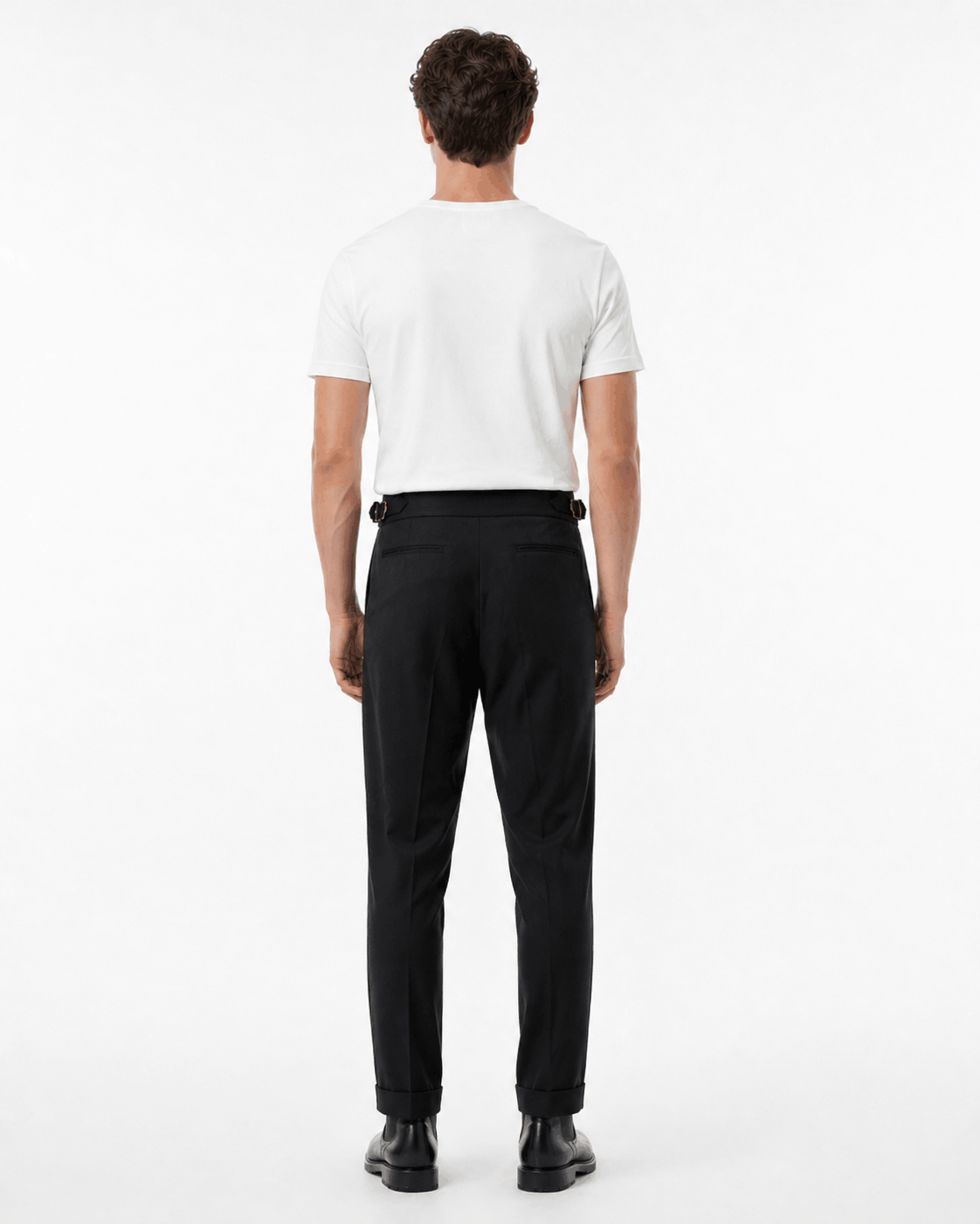 Kuşaklı Kumaş Pantalon