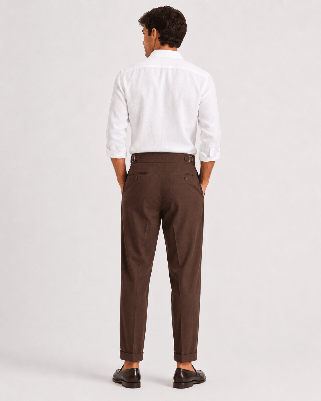 Kuşaklı Kumaş Pantalon